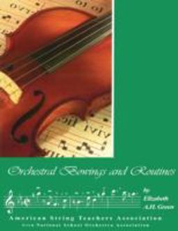 Orchestral Bowings and Routines 10th 9780899176062 Front Cover