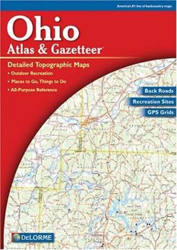 Ohio Atlas and Gazetteer 6th 9780899332819 Front Cover