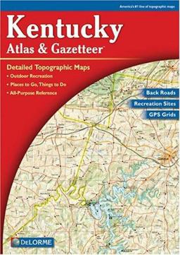 Kentucky Atlas and Gazetteer 2nd 9780899333403 Front Cover