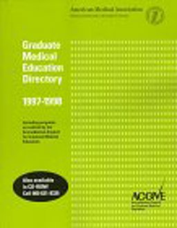 Graduate Medical Education Directory, 1997-1998