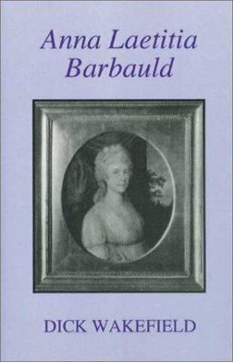 Anna Laetitia Barbauld  9780900001451 Front Cover