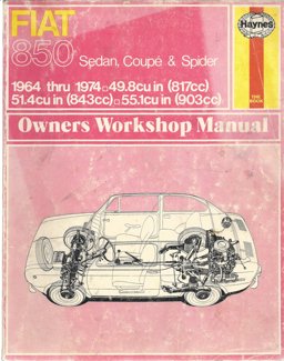 Fiat 850 Owner's Workshop Manual