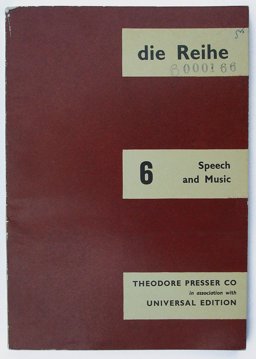 Speech and Music Speech and Music