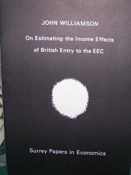 On Estimating the Income Effects of British Entry to the EEC