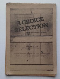 A Choice Selection A Choice Selection