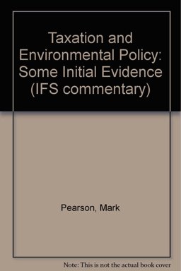 Taxation and Environmental Policy