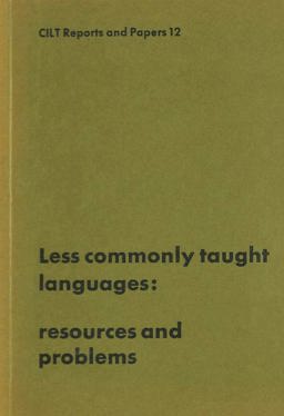 Less Commonly Taught Languages
