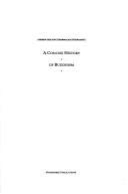 A Concise History of Buddhism A Concise History of Buddhism