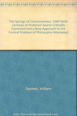 Springs of Consciousness