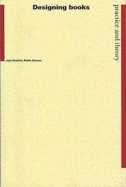Designing Books Practice and Theory  9780907259237 Front Cover