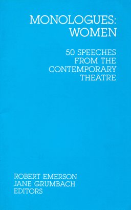 Monologues Women  9780910482790 Front Cover