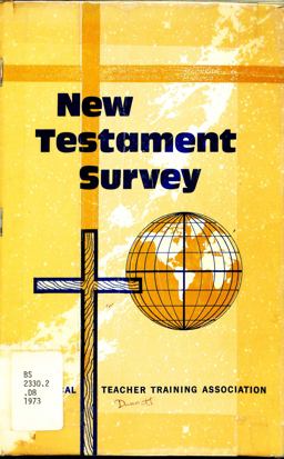 New Testament Survey Broadening Your Biblical Horizons  9780910566032 Front Cover