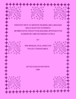 Creative Ways to Improve Reading and Language Skills in Gifted Students