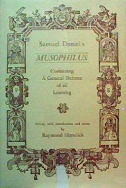 Samuel Daniel's "Musophilus"