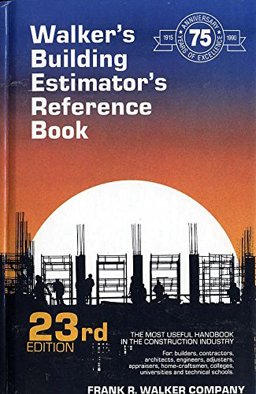 Walker's Building Estimator's Reference Book 3rd 9780911592238 Front Cover
