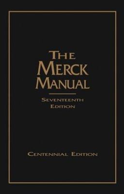 Merck Manual of Diagnosis and Therapy Centennial Edition 17th 9780911910100 Front Cover