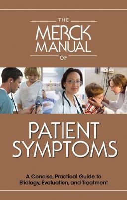Merck Manual of Patient Symptoms  9780911910117 Front Cover