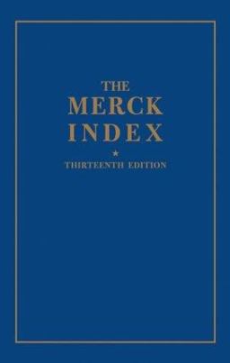 Merck Index An Encyclopedia of Chemicals, Drugs, and Biologicals 13th 9780911910131 Front Cover