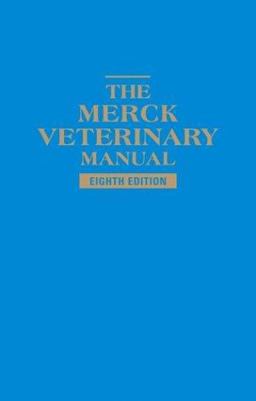 Merck Veterinary Manual 8th 9780911910292 Front Cover
