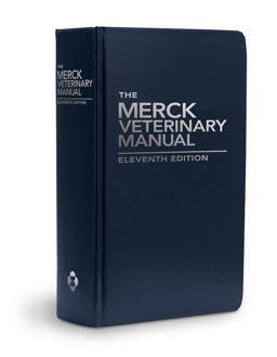 Merck Veterinary Manual 11th 9780911910612 Front Cover