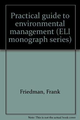 Practical Guide to Environmental Management