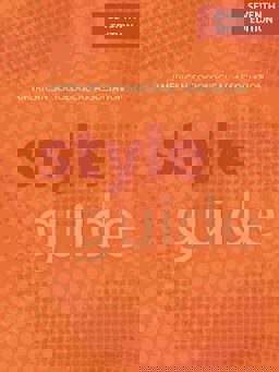 American Sociological Association Style Guide 7th 9780912764580 Front Cover