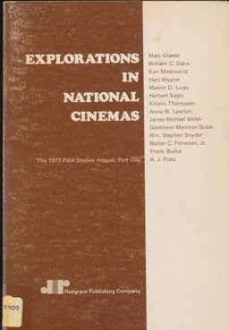Explorations in National Cinemas