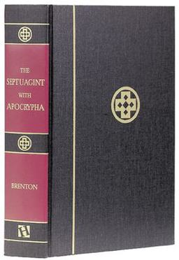 Septuagint with Apocrypha Greek and English  9780913573440 Front Cover