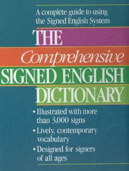 Comprehensive Signed English Dictionary  9780913580813 Front Cover