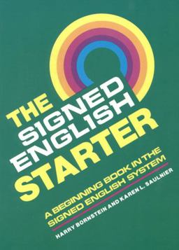 Signed English Starter  9780913580820 Front Cover