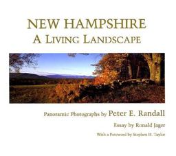New Hampshire A Living Landscape  9780914339564 Front Cover