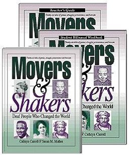 Movers and Shakers, Deaf People Who Changed the World  9780915035656 Front Cover