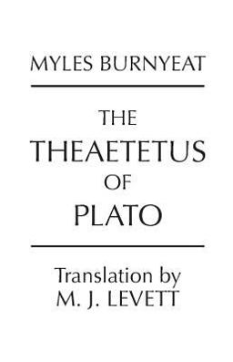 Theaetetus of Plato  9780915144815 Front Cover