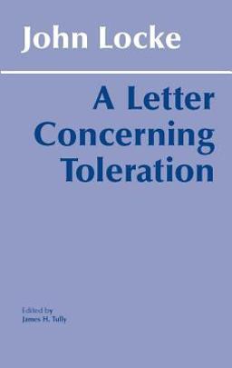 Letter Concerning Toleration  9780915145607 Front Cover