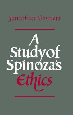 Study of Spinoza's Ethics  9780915145836 Front Cover