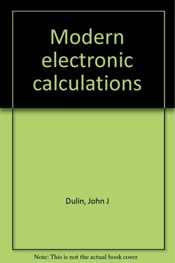 Modern Electronic Calculations
