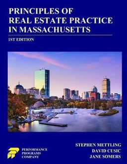 Principles of Real Estate Practice in Massachusetts  9780915777136 Front Cover