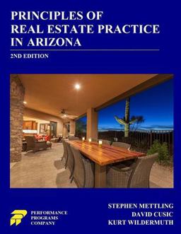 Principles of Real Estate Practice in Arizona  9780915777242 Front Cover