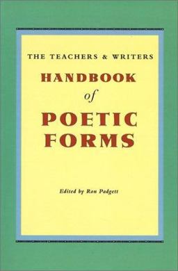 Handbook of Poetic Forms 2nd 9780915924608 Front Cover