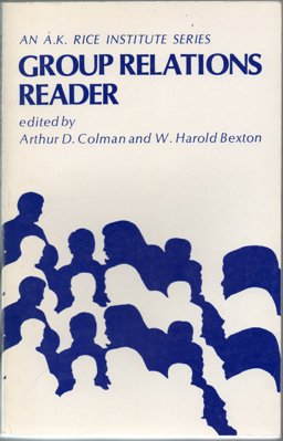 Group Relations Reader 1  9780916050023 Front Cover