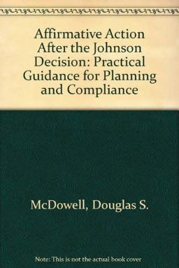 Affirmative Action after the Johnson Decision