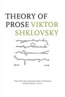 Theory of Prose  9780916583644 Front Cover