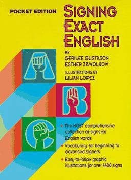 Signing Exact English : Pocket Edition 1st 9780916708269 Front Cover