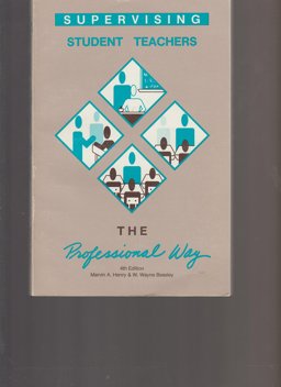 Supervising Student Teachers the Professional Way