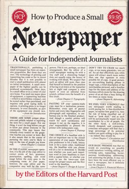 How to Produce a Small Newspaper How to Produce a Small Newspaper