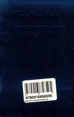 Alcoholics Anonymous Big Book Pocket Edition  9780916856595 Front Cover