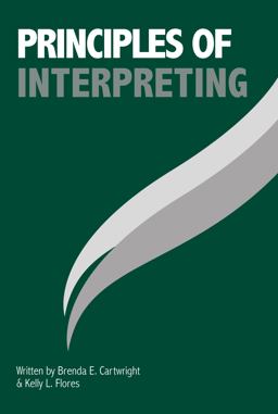 Principles of Interpreting  9780916883331 Front Cover