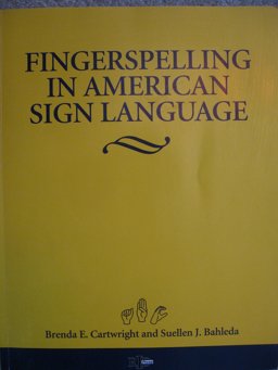 Fingerspelling in American Sign Language  9780916883348 Front Cover