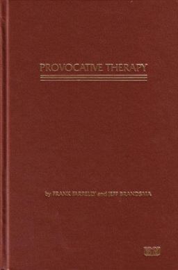 Provocative Therapy 5th 9780916990039 Front Cover