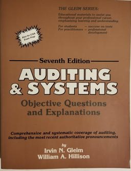 Auditing and Systems Objective Questions and Explanations